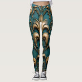 Leggings floraux vintages (Devant)