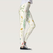 Leggings Flore fleurie printanière (Droite)