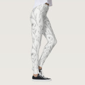Leggings Flore fleurie printanière (Droite)