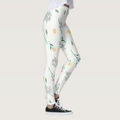 Leggings Flore fleurie printanière (Droite)
