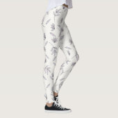 Leggings Flore fleurie printanière (Droite)