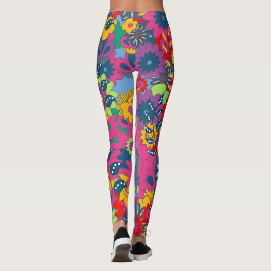 Leggings Flore folk (Dos)