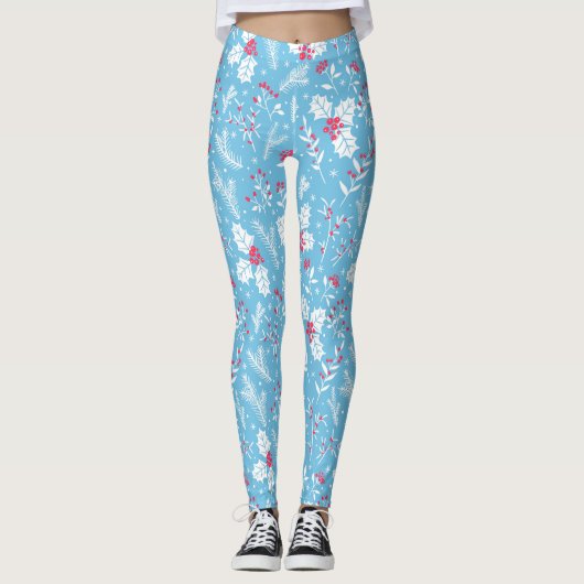 Leggings Flore hivernale 2 (Devant)