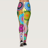 Leggings Flore multicolore/Leggins (Dos)