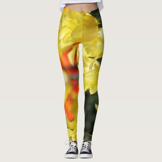 Leggings Flore tombée Été Glow (Devant)
