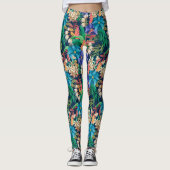 Leggings Flore tropicale (Devant)