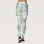 Leggings Flore verte (Dos)