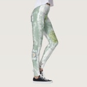 Leggings Flore verte (Droite)