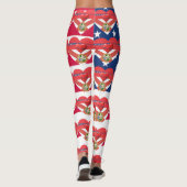 Leggings Florida Sunshine  Patriotic Flag Fun (Dos)