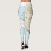 Leggings Floride Vols Authentic Nautical Chart Boater's (Dos)