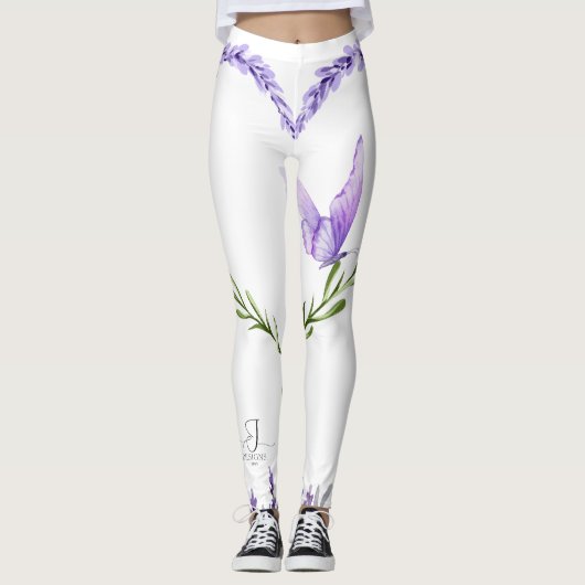 Leggings flower (Devant)