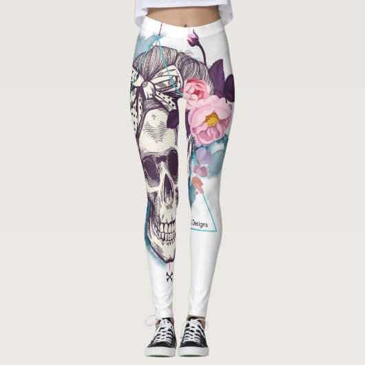 Leggings flower (Devant)