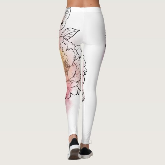 Leggings flower (Dos)