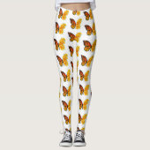 Leggings Flower Butterfly with Yellow California Poppy (Devant)