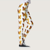 Leggings Flower Butterfly with Yellow California Poppy (Droite)