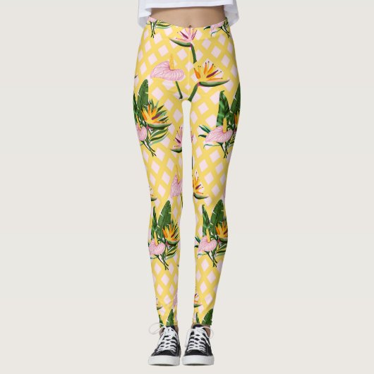 Leggings Flower meanings (Devant)