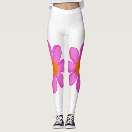 Leggings Flower Power mignon (Devant)