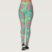 Leggings Flower tropical (Dos)