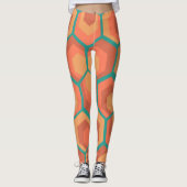 Leggings Flowers d'Hexagon (Devant)