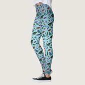 Leggings Flutterbies (Mélange Bleu Ciel) (Gauche)