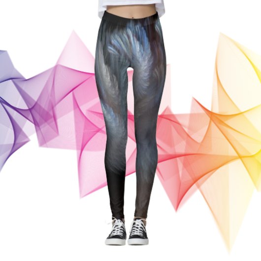 Leggings Flux Abstrait
