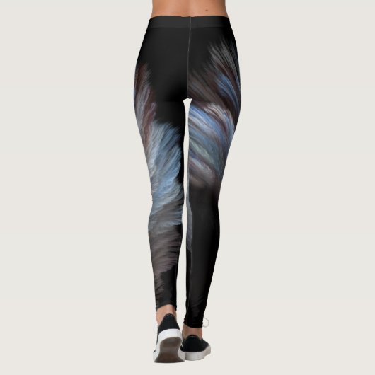 Leggings Flux Abstrait (Dos)