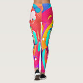 Leggings Flux de musique dynamique (Dos)
