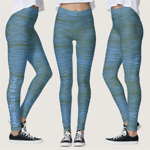 Leggings Flux d'eau de la baie de l'océan 0869