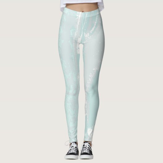 Leggings Flux marin artistique (Devant)