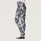 Leggings Flux motif gris (Gauche)