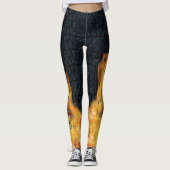 Leggings Flyball Flamz : Entrave emballant pour des chiens (Devant)