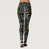 Leggings Foi HopeLoveStrength et guêtres de courage (Dos)