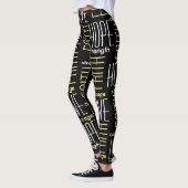 Leggings Foi HopeLoveStrength et guêtres de courage (Gauche)