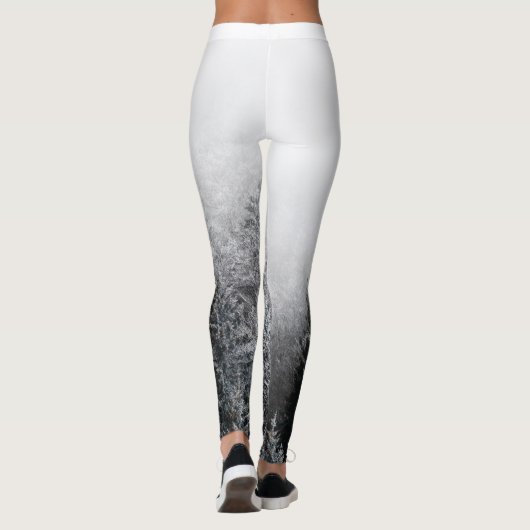 Leggings Foie sur la forêt gelée (Dos)