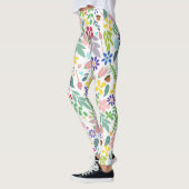 Leggings Foliage Floral moderne (Gauche)