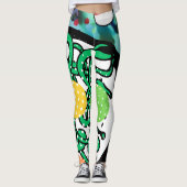 Leggings Folie du bouc de viande (Devant)
