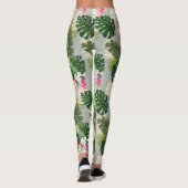 Leggings Folithe tropical Gris d'été (Dos)