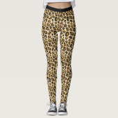 Leggings Folle de Léopard (Devant)