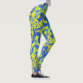 Leggings Fonctionnement bleu chinois de pantalon de yoga de (Droite)