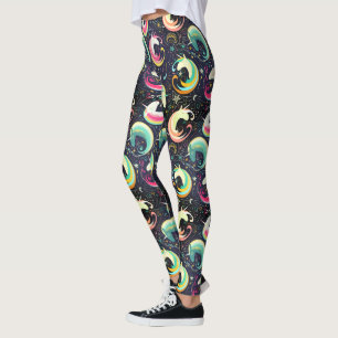 Leggings Fonctionnement sans couture de yoga de motif de