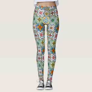 Leggings Fond d'écran Backsplashes / Carreaux inspirés Tala