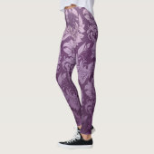 Leggings Fond d'écran classique : Conception Vintage transp (Gauche)