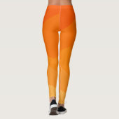 Leggings Fond orange (Dos)