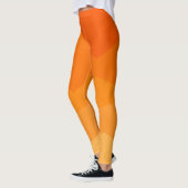 Leggings Fond orange (Gauche)