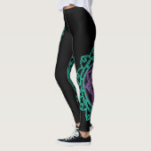 Leggings Fondre des guêtres de mandala (Gauche)