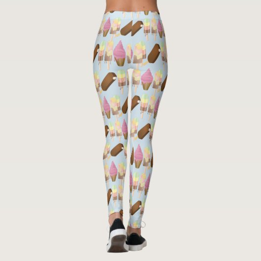 Leggings Fonte de crème glacée (Dos)