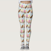 Leggings Fonte de crème glacée (Devant)
