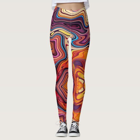 Leggings Fonte volcanique (Devant)