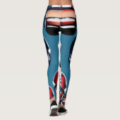 Leggings Football américain (Dos)