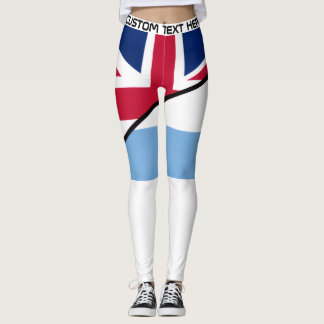 Leggings Football personnalisé Argentine Angleterre